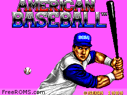 American Baseball Screen Shot 1